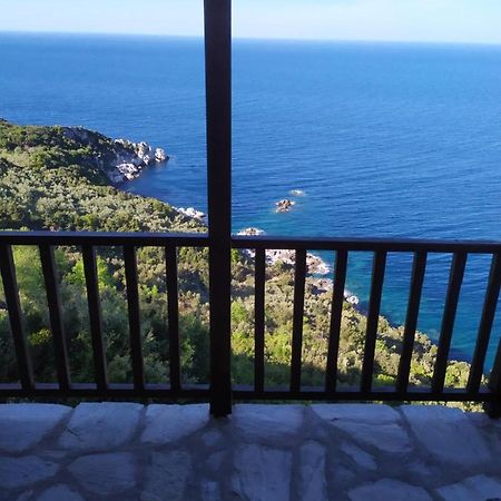 Triple Studio Room With The Most Beatifull View In Mylopotamos 桑加拉达 外观 照片